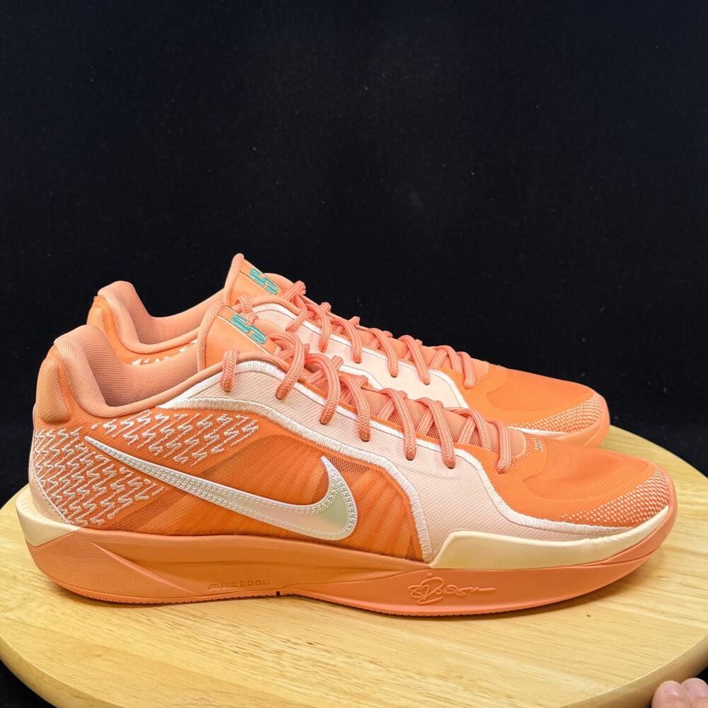 Nike Sabrina 2 ‘Apricot Agate’ Men’s Sz 10.5/ 12W Basketball Shoe NEW FQ2174-801 - Picture 5 of 8